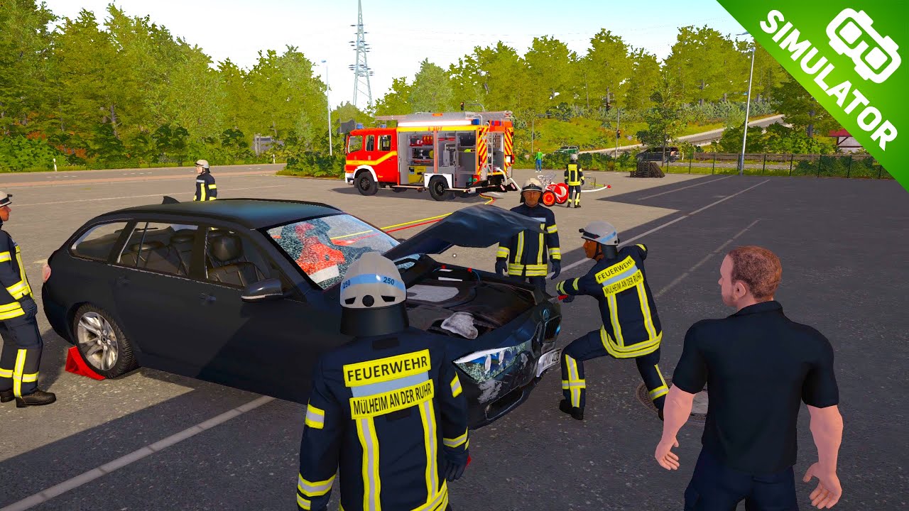 Emergency Call 112 - Volunteer Firefighters DLC Training! - Part 2 (Firefighting Simulation)