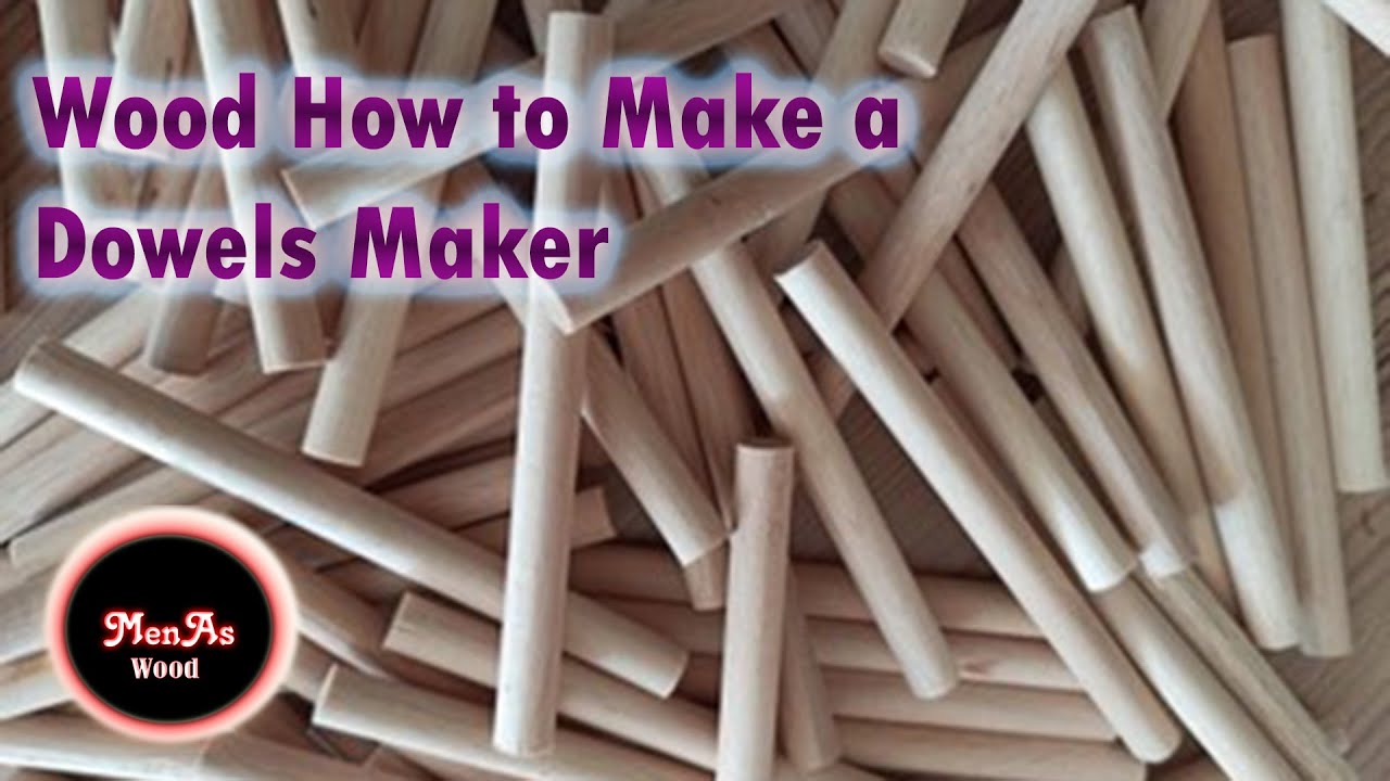 wood How to make a Dowels Maker (Ahşap Dübel Yapıcı nasıl yapılır)2023