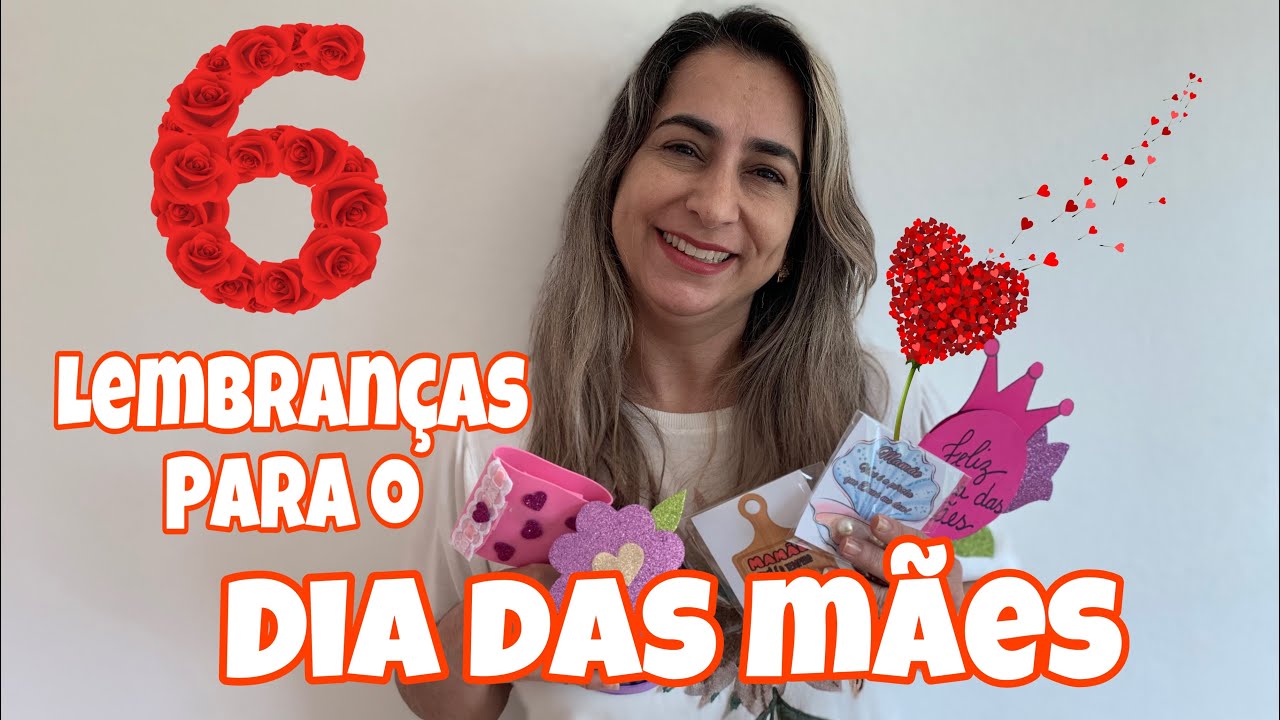 6 LEMBRANÇAS PARA O DIA DAS MÃES | Graziela Ramos #mãe #diadasmães #diadasmaes #aprender #dicas