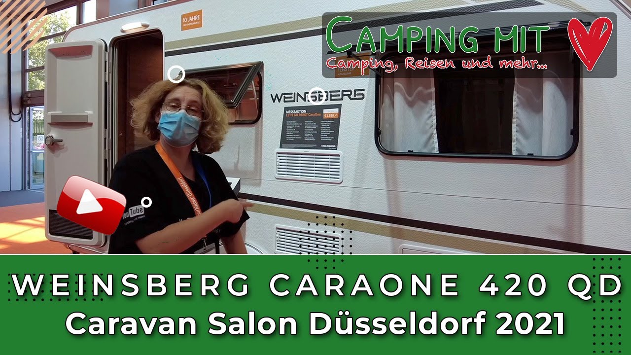 WEINSBERG CaraOne 420 QD - Mirjams Roomtour-Premiere! Wohnwagen Vorstellung Camping