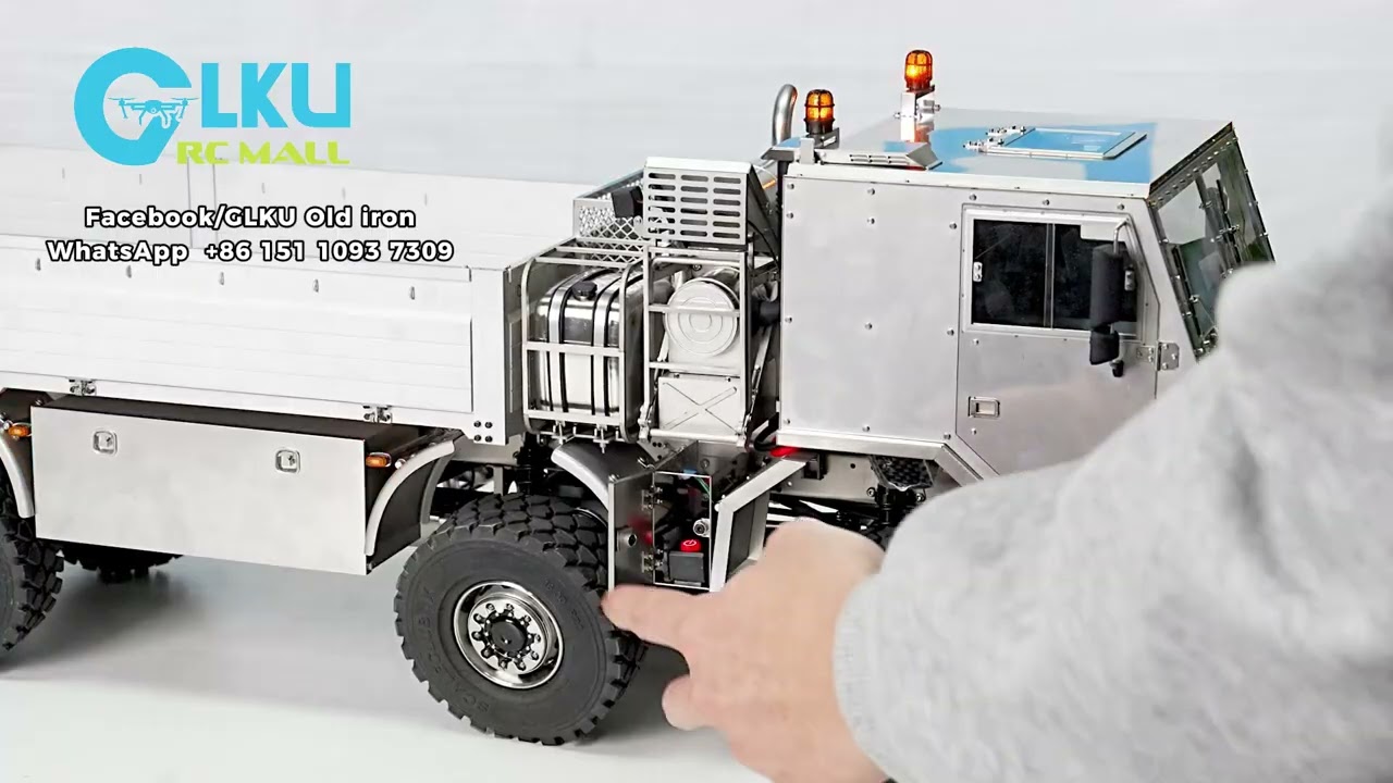 Have you heard of this 1/14 TATRA T815 8x8 all-metal climbing truck from SCALECLUB?