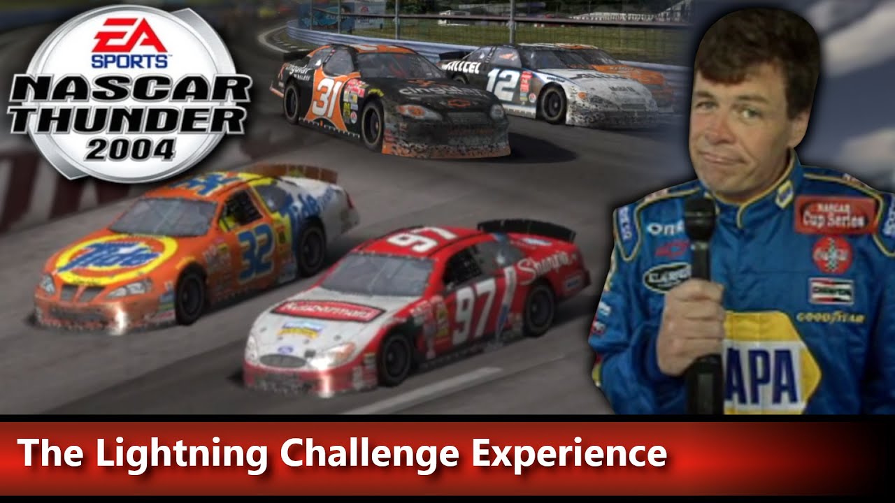 NASCAR Thunder 2004 | Опыт гонок Lightning Challenge