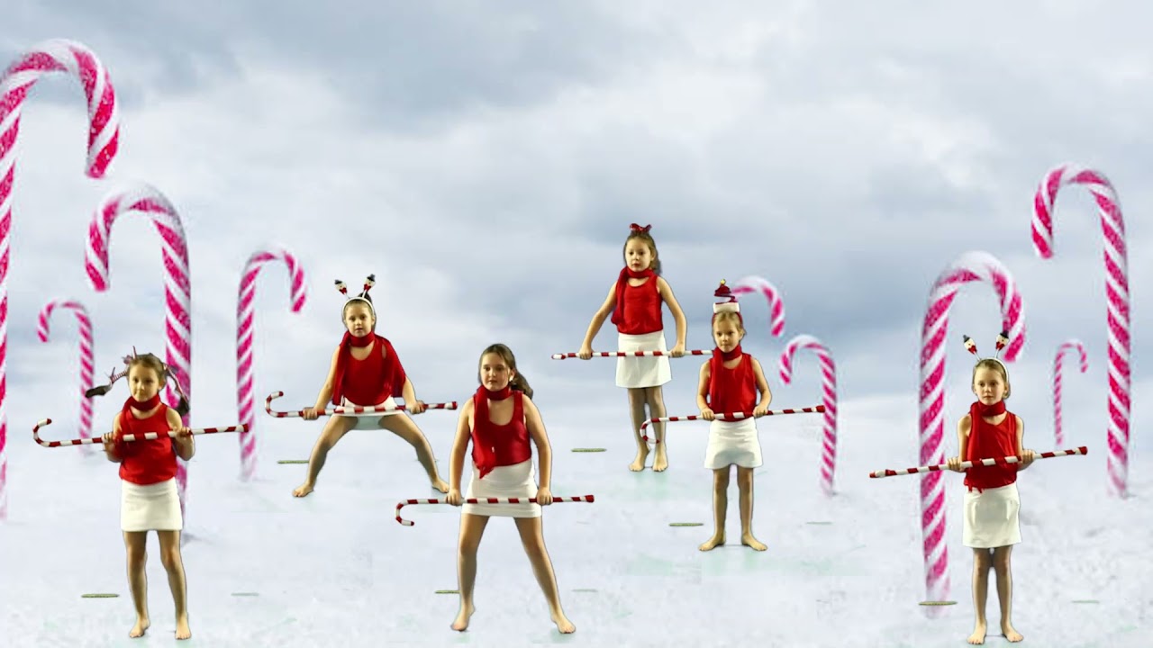 Candy Cane Twist- Tuesday 4:45 class - Christmas 2021