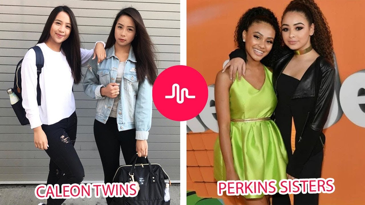 Caleon Twins Vs Perkins Sisters ( Best Twins Battle ) Musically Compilation