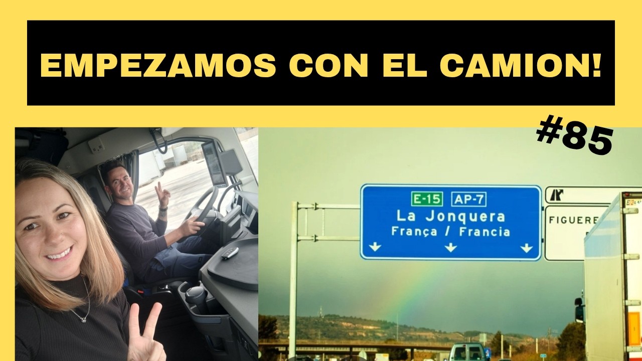Hemos VUELTO al CAMION ! Primer viaje de este año! #truck #trucker #volvo #vlog #camioneros #europe
