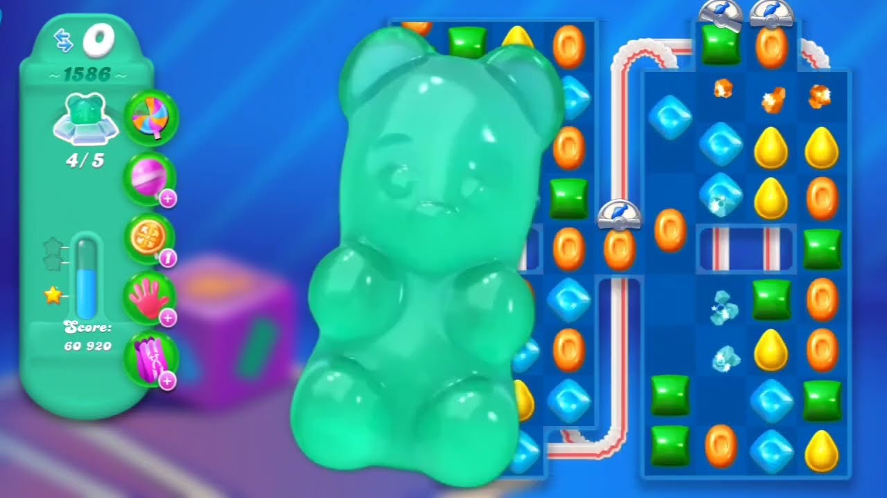 5 Levels || Candy Crush Level 1586 - 1590 || no hack no hack #candy #game