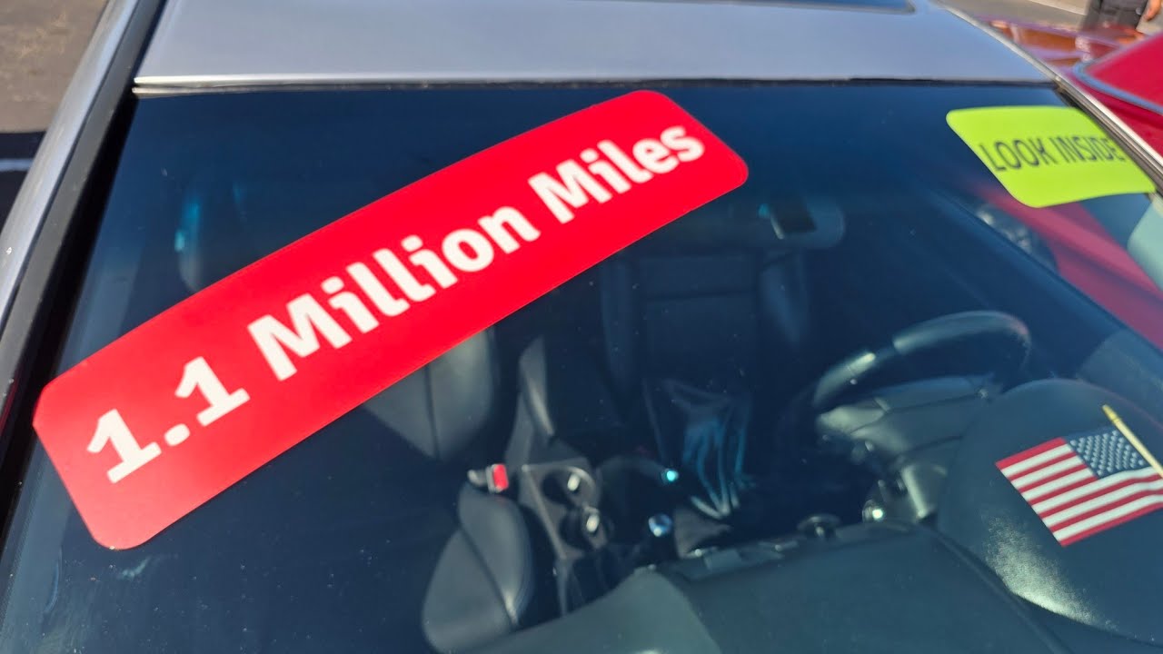 Видеообновление пробега 1 100 000 миль — Honda Accord 6-6 2003 года