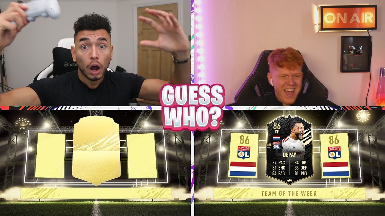 OMG WE DID IT!!! INSANE GUESS WHO FIFA 21 vs JACK54!!! (FIFA 21 GUESS WHO)
