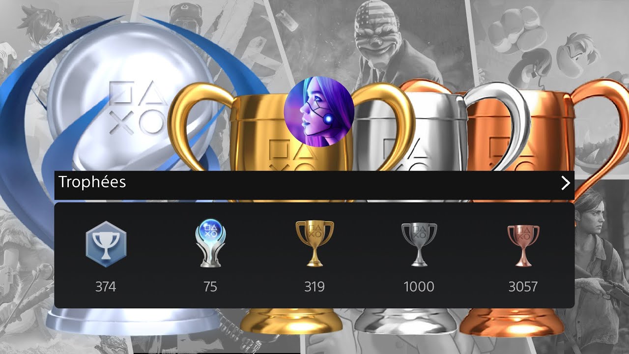 ❤️‍🔥 MA COLLECTION DE TROPHÉES PLAYSTATION [platine + 100%]