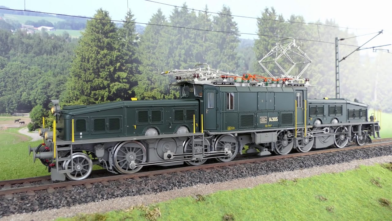 Unboxing Märklin Krokodil 55681 Spur1 Ce 6/8 III - SBB 14305 – 1:32 Spur 1 Modellbahn-Ellok-Review