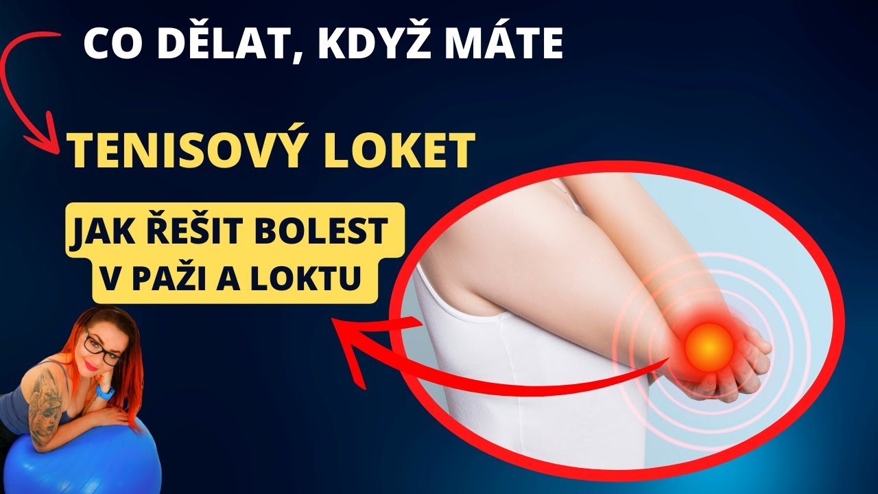JAK ŘEŠIT TENISOVÝ LOKET - kompletní řešení - cviky a uvolnění #fyzioterapie #pohyb #strečink