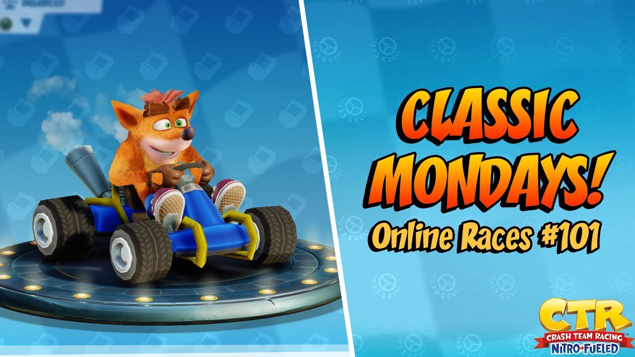 CLASSIC MONDAYS? Crash Team Racing Nitro Fueled (CTRNF) Online Races #101