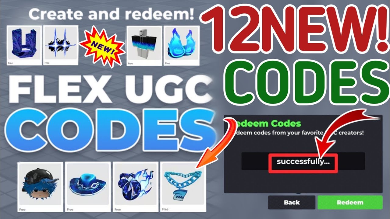 ⚠️ НОВИНКА ⚠️ ВСЕ РАБОЧИЕ КОДЫ для Flex UGC в июне 2026 года &mdash; Коды Roblox Flex UGC 2026