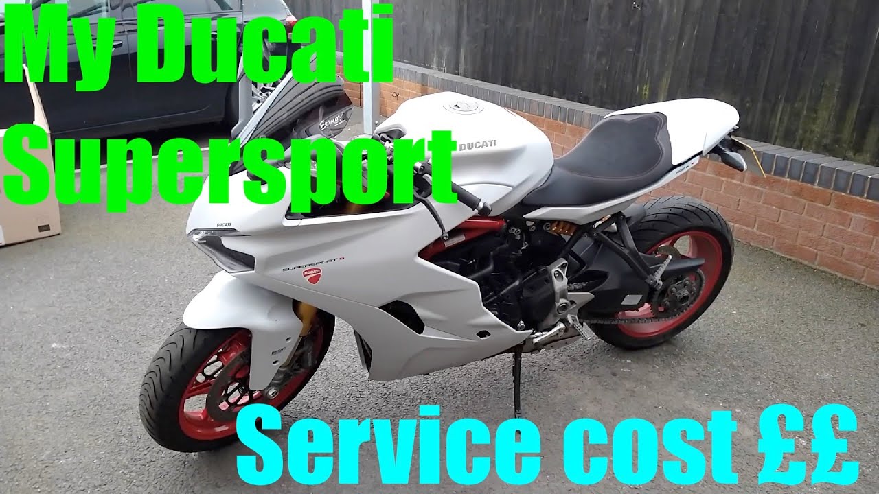 Ducati Supersport S service cost
