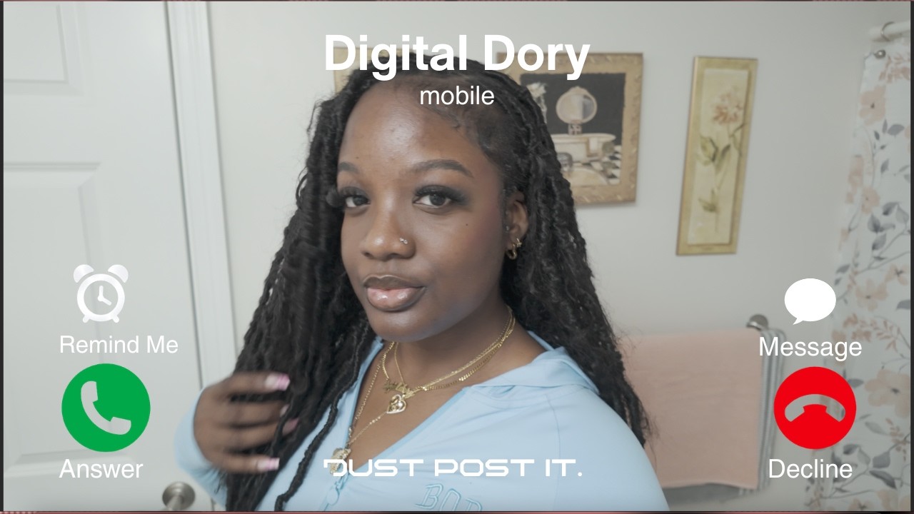incoming call: navigating social anxiety & social media | grwm