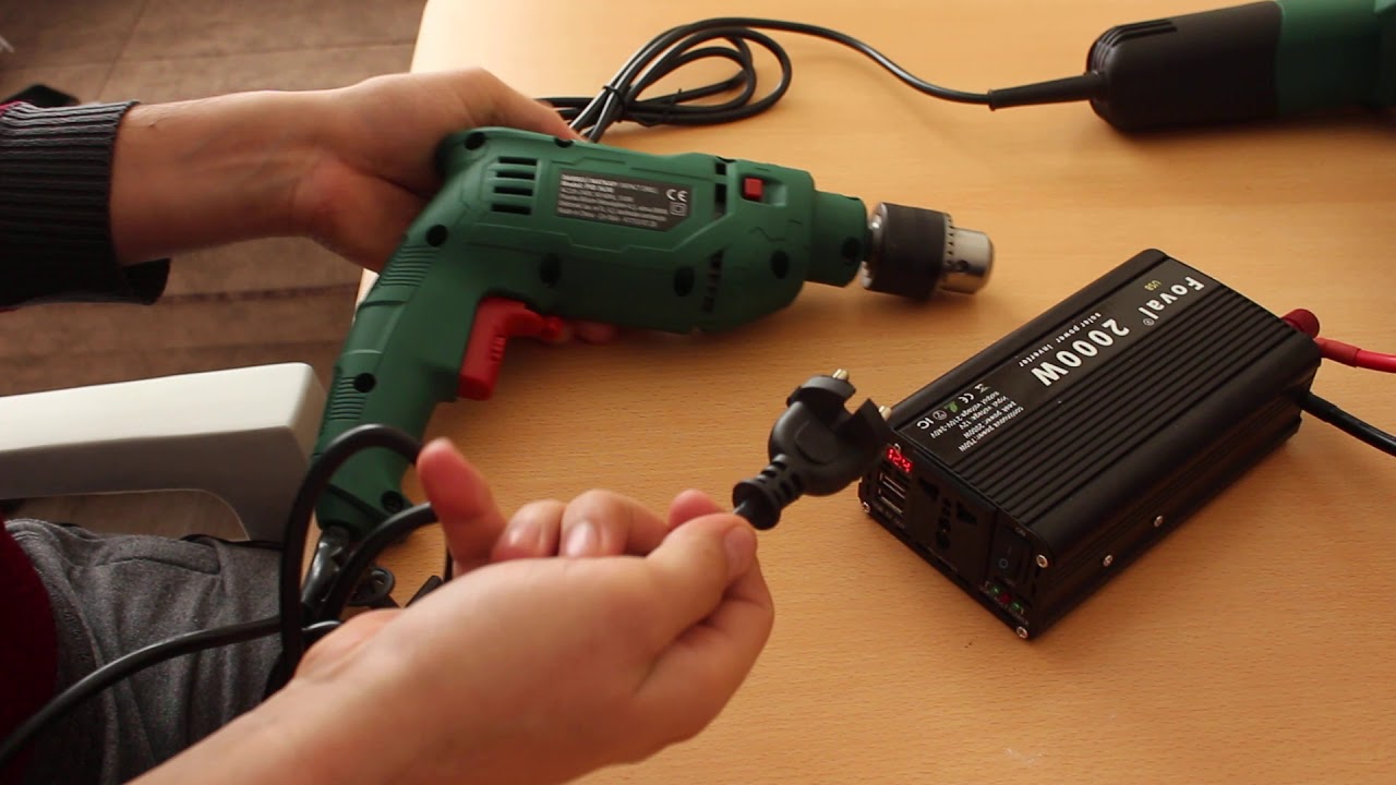 2000 watt modifiye sinüs inverter invertör tanıtım ve neleri çalıştırır 12 volt 220 volta dönüştürüc