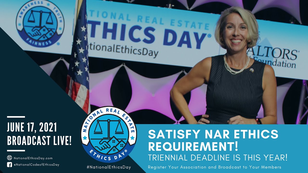 Raising the Professionalism of our REALTOR&reg; Members | #NationalEthicsDay