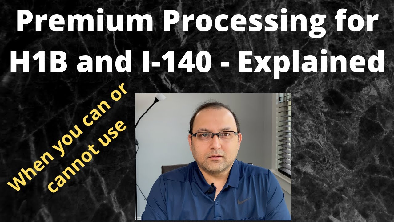 Premium Processing for H1B and I-140 explained