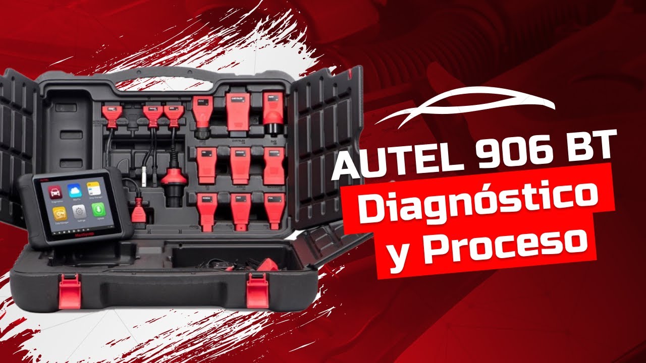 Live AUTEL 906BT - Diagnóstico y Procedimiento.