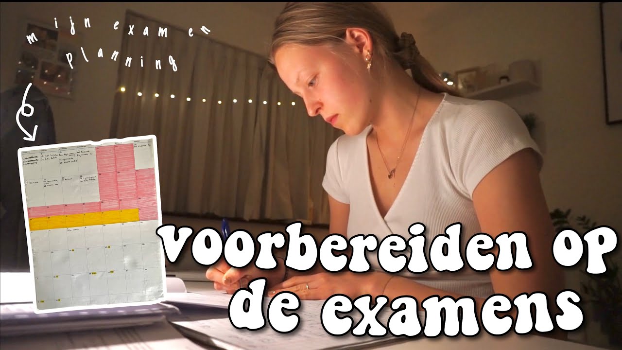 EXAMEN planning MAKEN! 6vwo ~ 2024 ✩ Lydia Elisabeth
