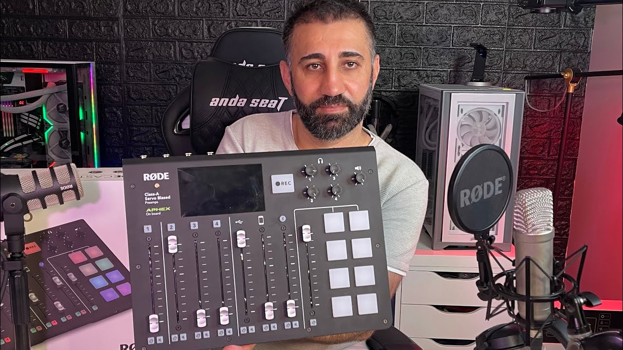 RodeCaster pro مكسر احترافي للصوتيات
