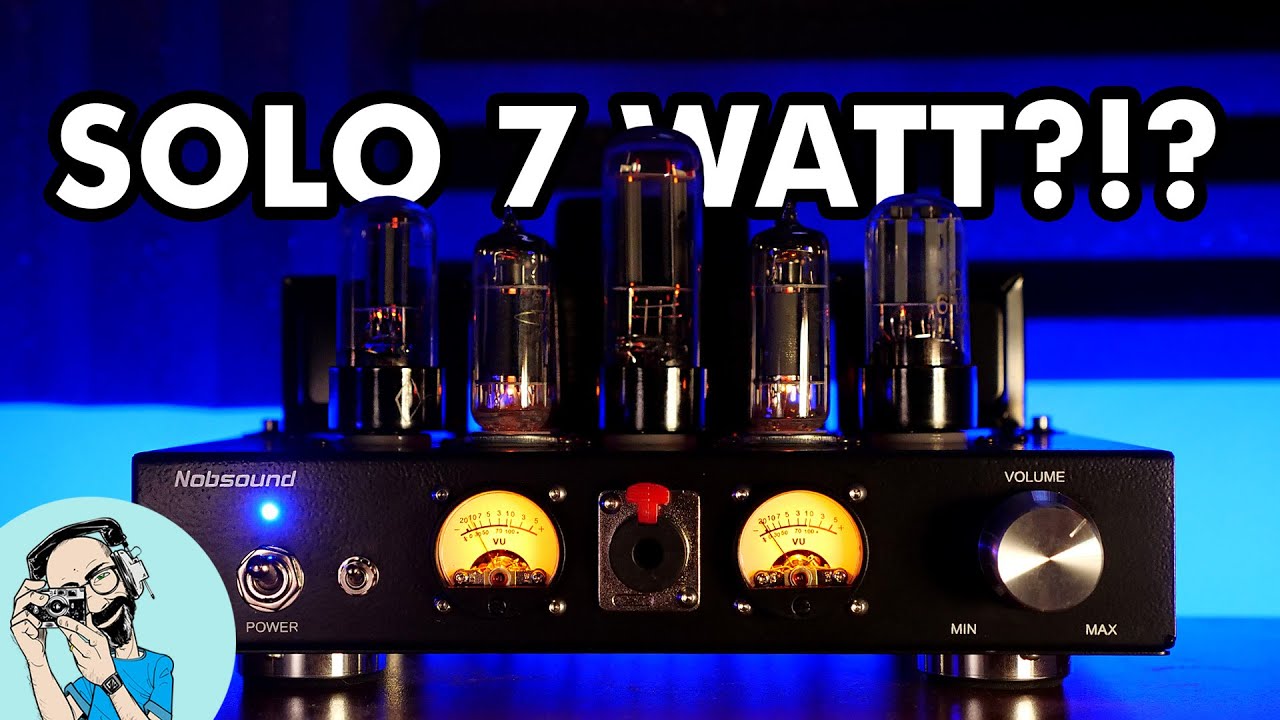 Nobsound 6P1 Vacuum Tube Integrated Amplifier: SOLO 7 WATT?!?