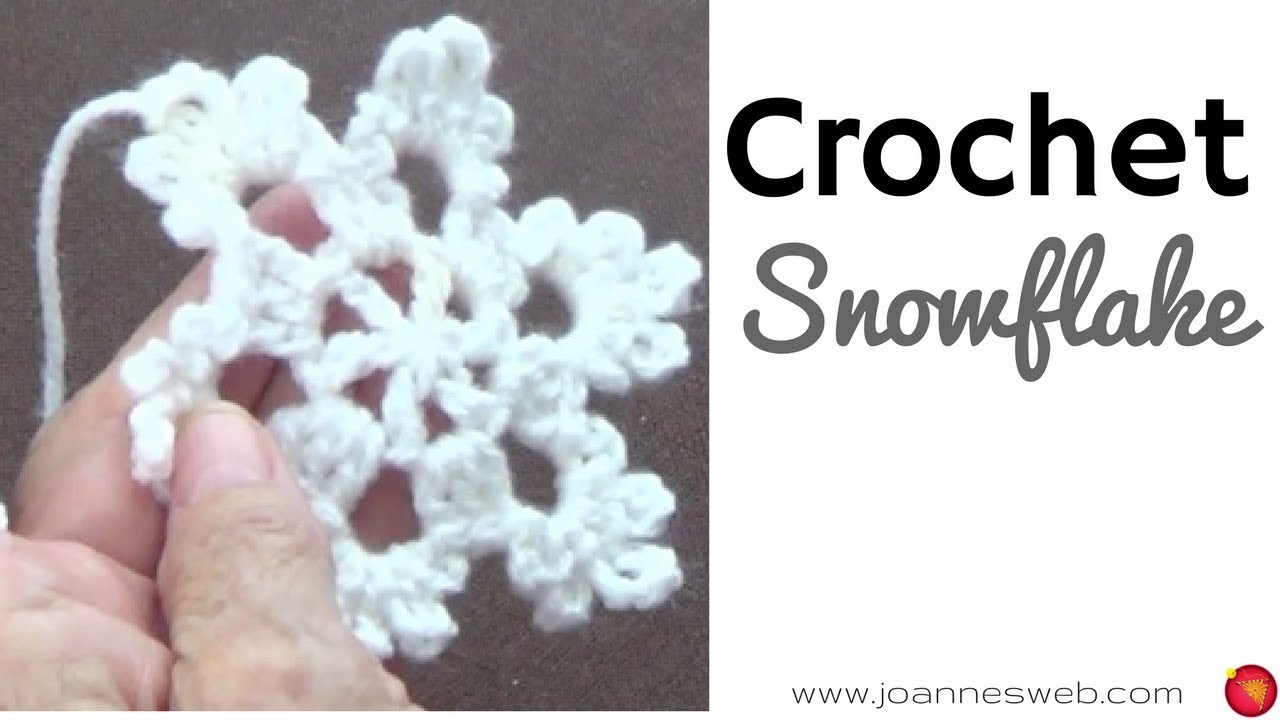 Crochet Snowflake -Ornaments - Holiday DIY - Home Decor