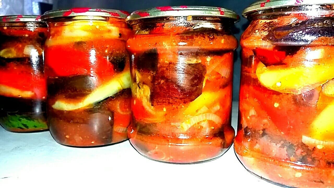 ЗИМНЕЕ БЛАЖЕНСТВО - Простой и очень вкусный рецепт БАКЛАЖАН на зиму - рецепт свекрови