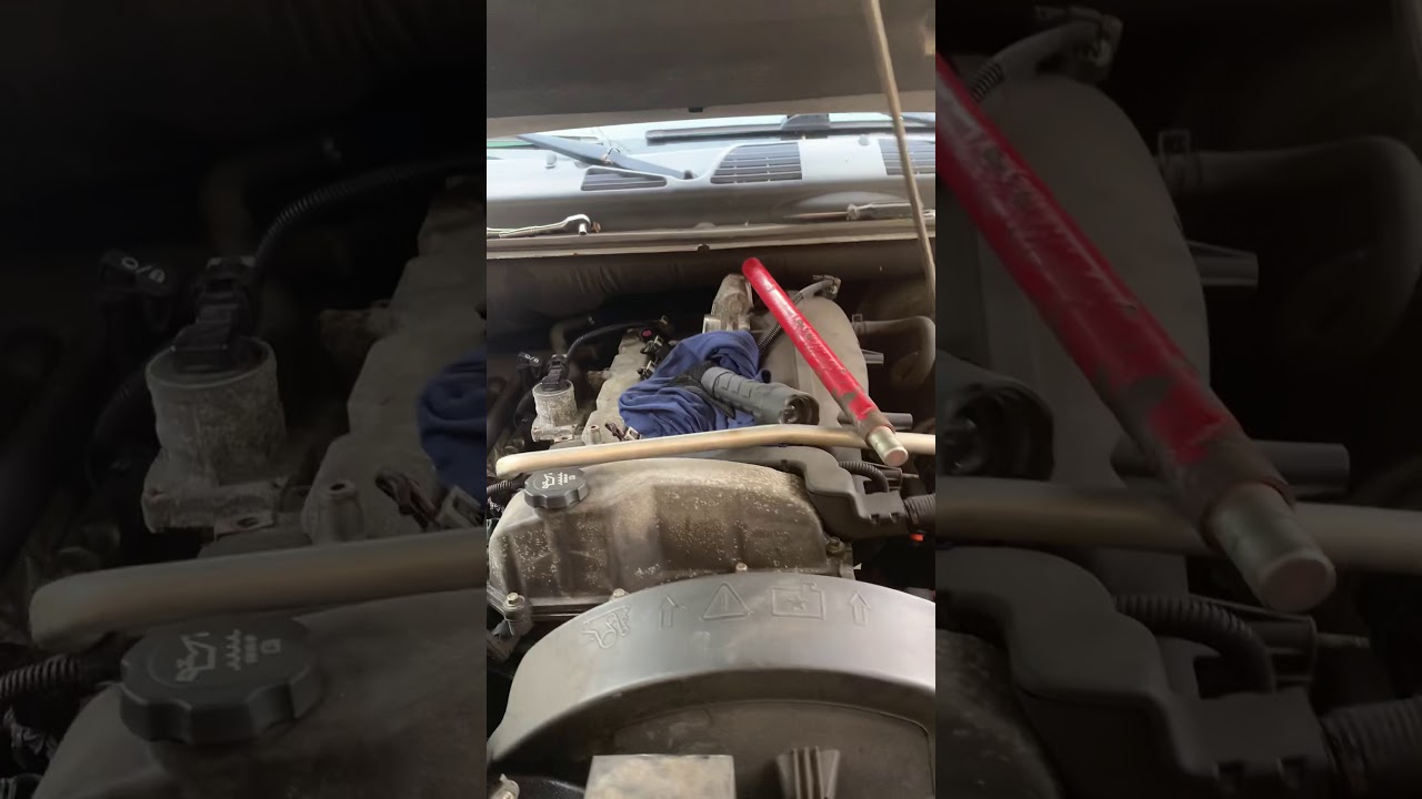 2008 gmc envoy 4.2 temperature sensor removal behind engine not behind alternator