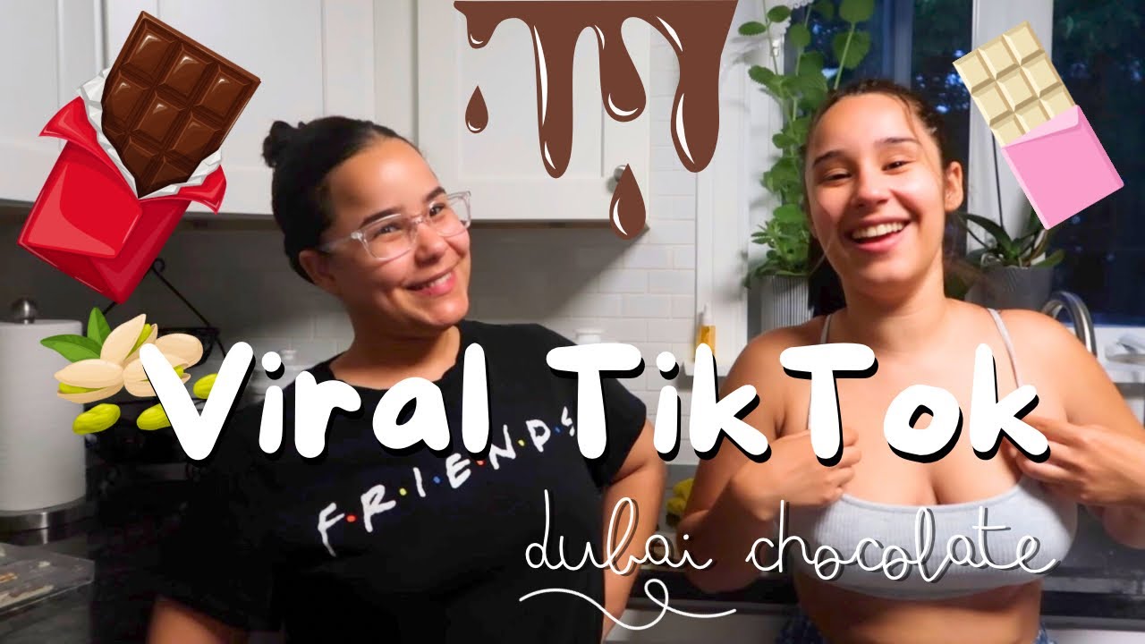 VIRAL TIKTOK CHOCOLATE BAR |DUBAI CHOCOLATE