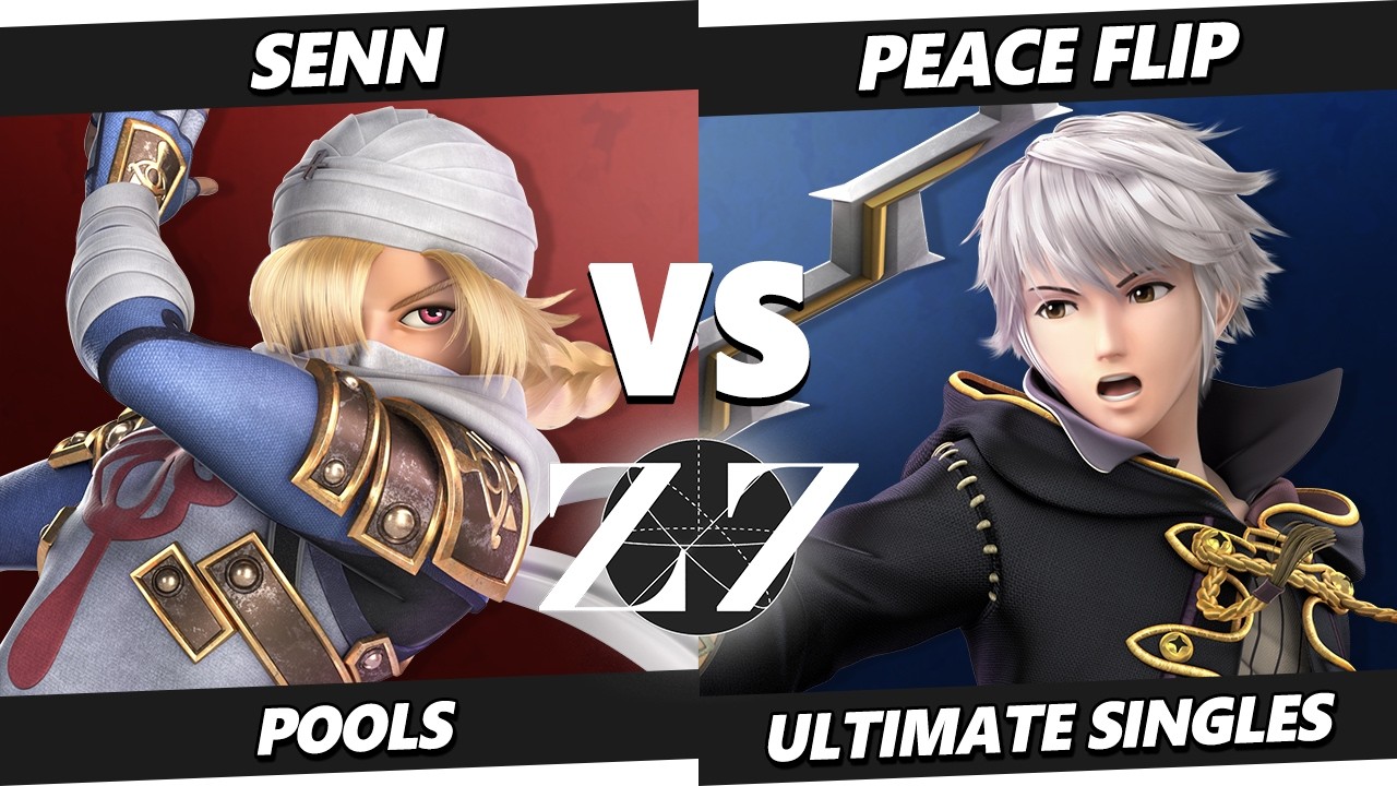 Zenith 7 - Сенн (Шейк) против Пис Флип (Робин) Smash Ultimate - SSBU