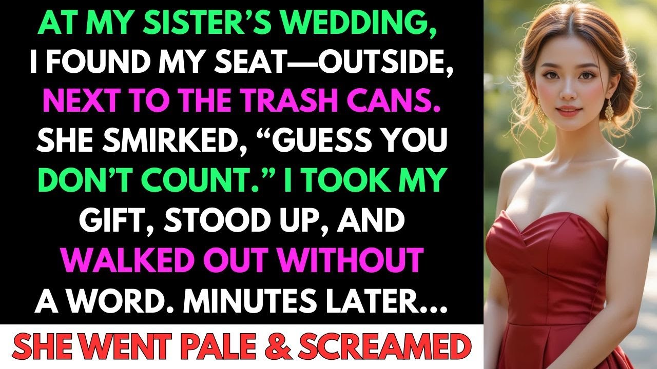 At My Sister’s Wedding, I Was Seated In The Hallway, So I Left. What Happened Next Shocked Everyone