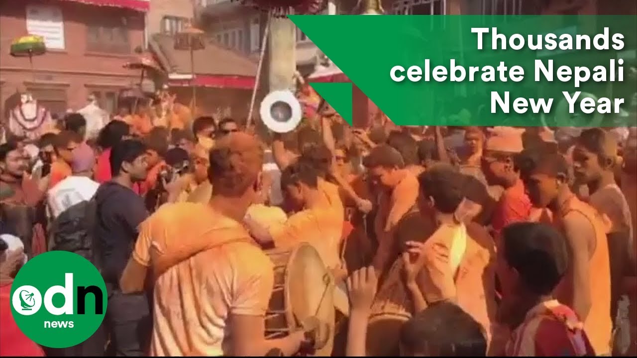 Thousands celebrate Nepali New Year in Bhaktapur
