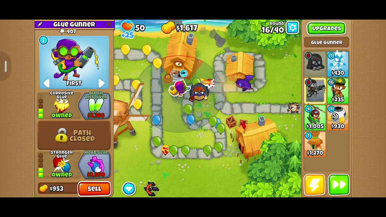 BTD6 Odyssey Event Hard Sniper Monkey Target Practice Island 1 Town Center V56.2