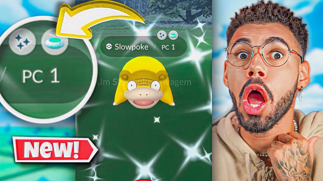 SHINY com 1 de CP… QUEBRAMOS O GAME 😍🤯🤯 #pokemongo