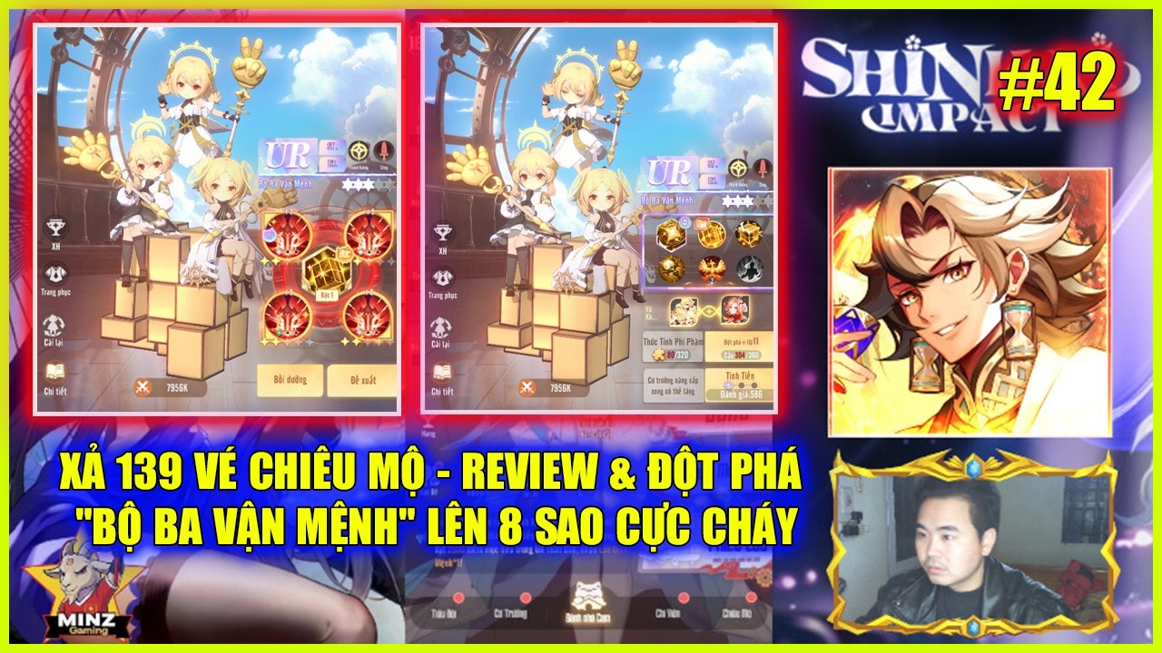 🔥 SHINKAI IMPACT #42: XẢ 139 VÉ CHIÊU MỘ - REVIEW & ĐỘT PHÁ 