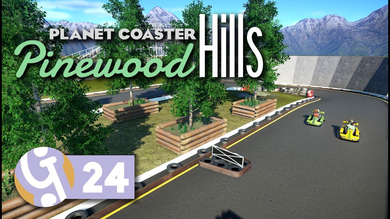🌲 Go Karts | Pinewood Hills | Let's Play Planet Coaster #24