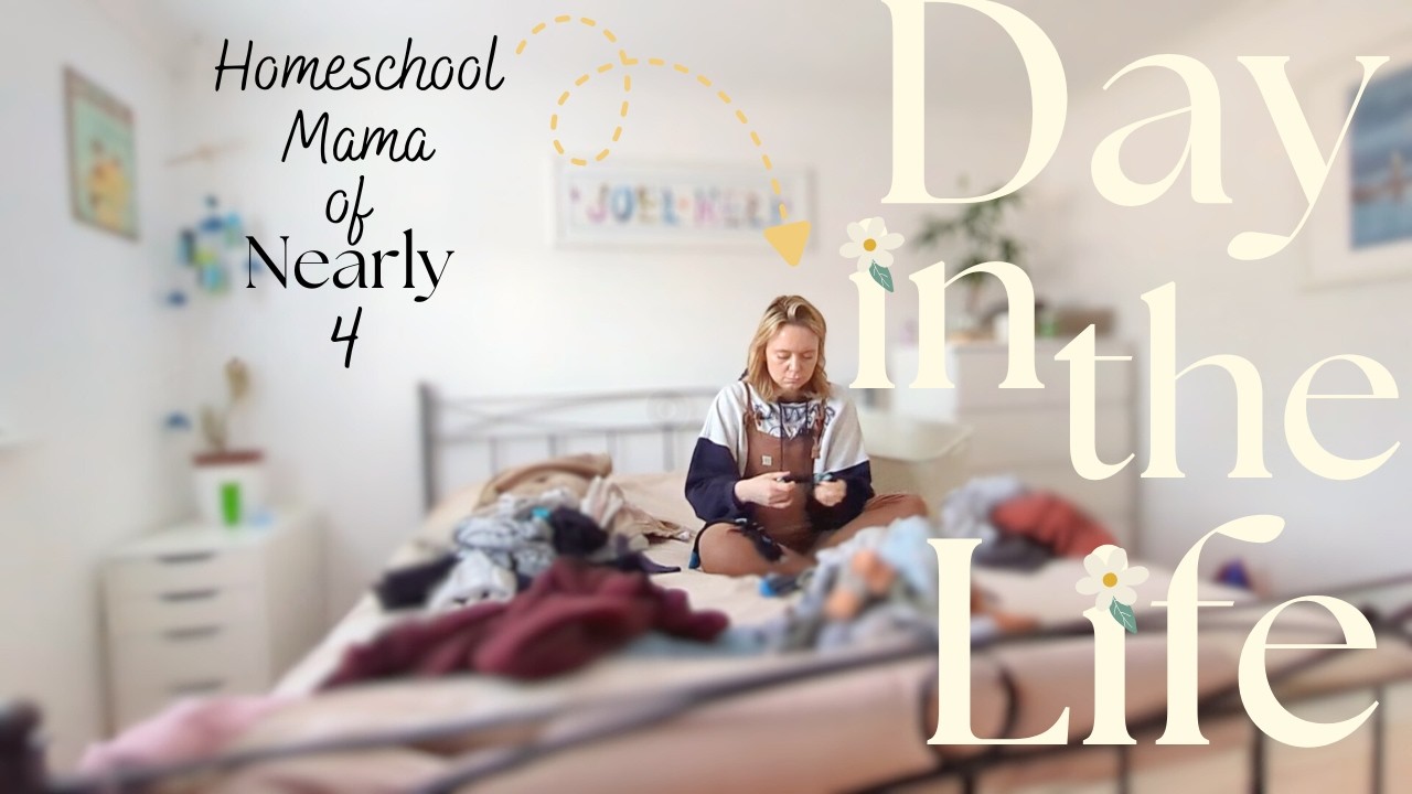 Spend The Day With Me | Let's Get Stuff Done! Busy & Pregnant Homeschooling Mama In The UK | DITL🤰🏼