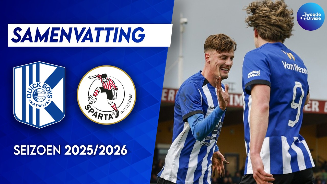 Samenvatting Quick Boys - Jong Sparta Rotterdam | Tweede Divisie 25/26