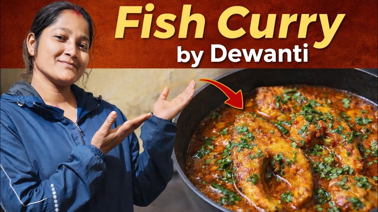 How to make fish Curry easily and economically ? By Dewanti 