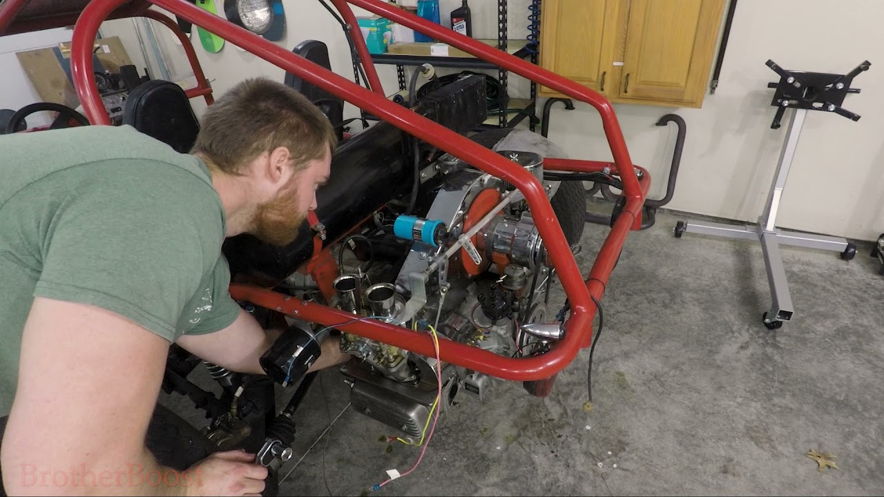 Pulling the Engine Out Of My STREET LEGAL RAIL BUGGY | Rebuild Part 1