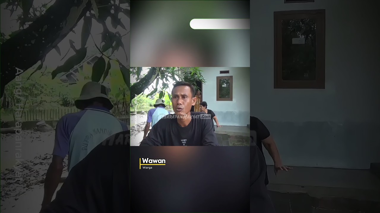 Hujan Deras Picu Banjir di Tomo Sumedang, Ratusan Rumah dan Sekolah Terdampak