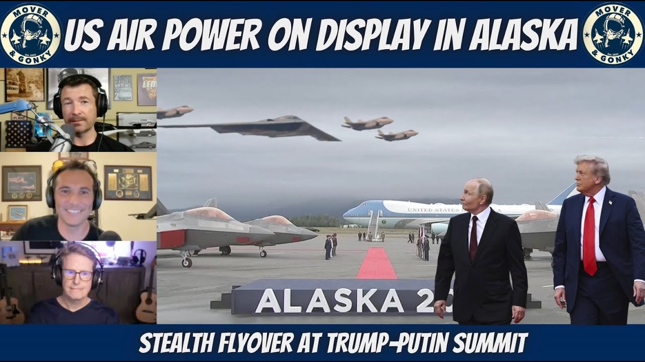 Putin Gets a B-2 Flyover and F-35 Escort – US Pilots React