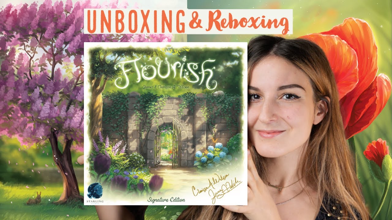 DiscoveryEle #01 - Flourish - Unboxing/Reboxing e panoramica di gioco - Italiano