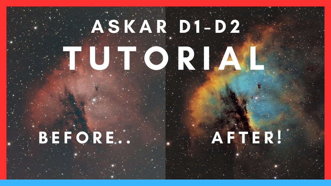 Askar D1-D2 Processing Tutorial in PixInsight - SHO