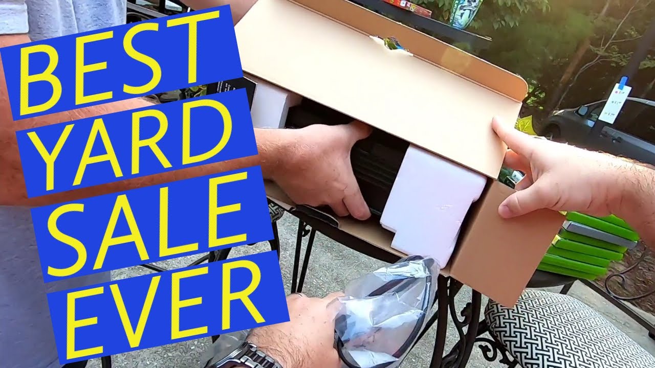 The Best Yard Sale I've Ever Been To!! Picking for Ebay Profits!!