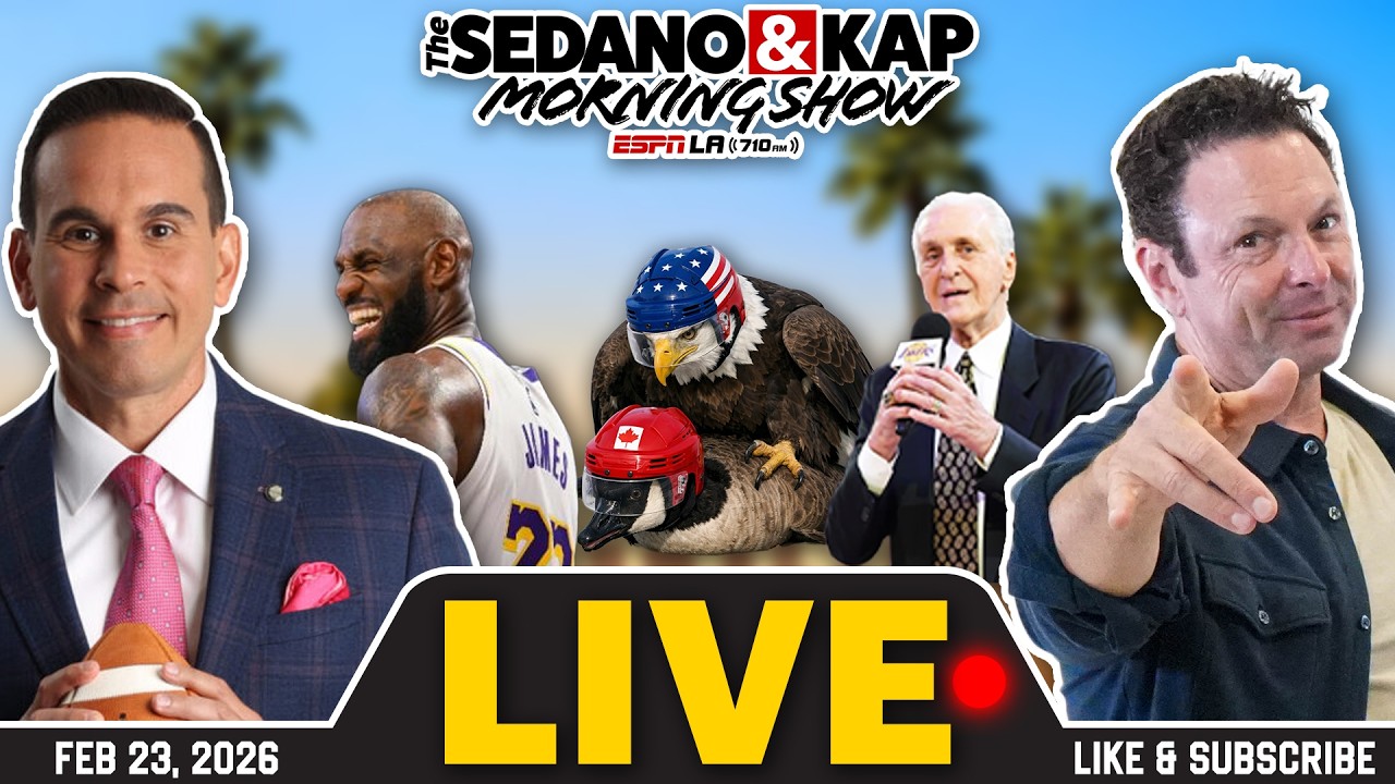 Team USA Shines! 🏒❄️ Lakers Pat Riley Night Spoiled by Boston - Sedano & Kap Morning Show