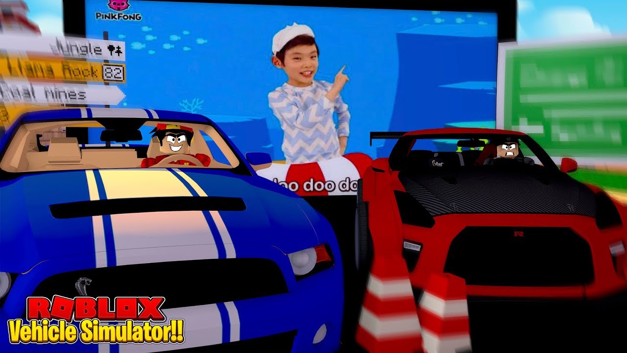 ROBLOX - VEHICLE SIM, ROPO vs JACK AT THE DRIVE IN MOVIES!!