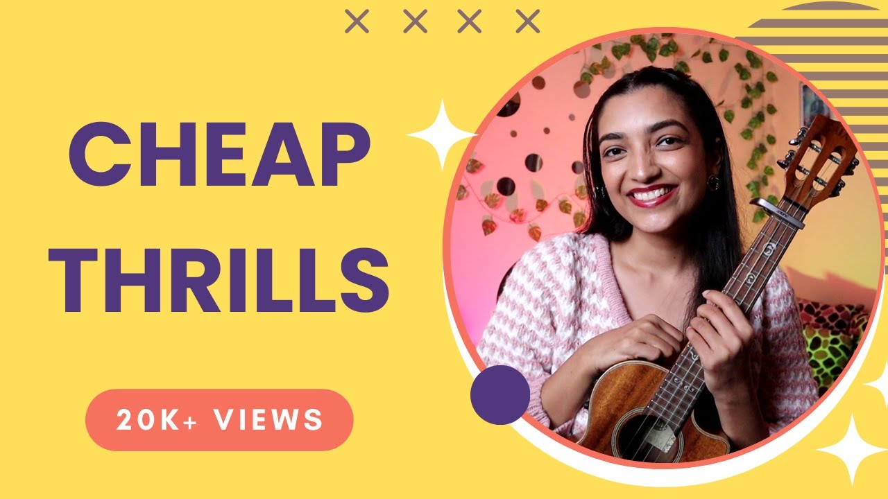 Cheap Thrills Ukulele Tutorial |Sayali Tank