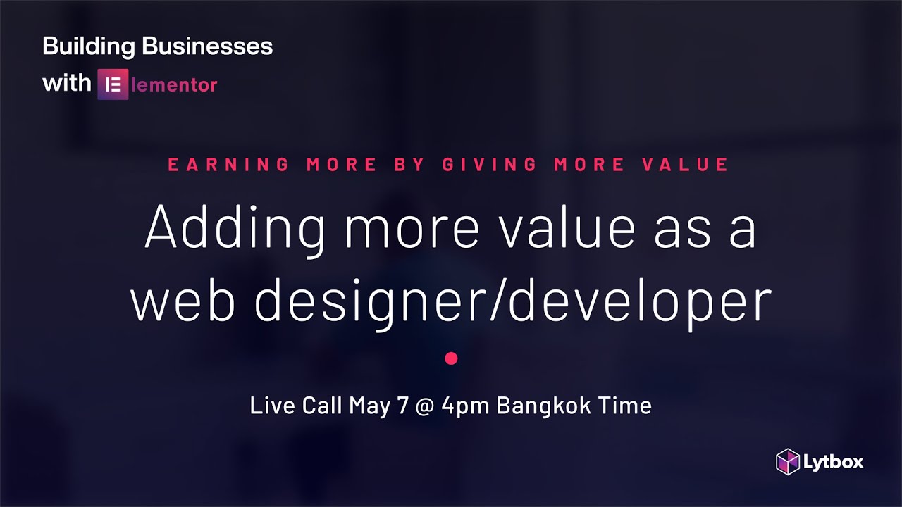 Adding More Value as a Web Designer/Developer